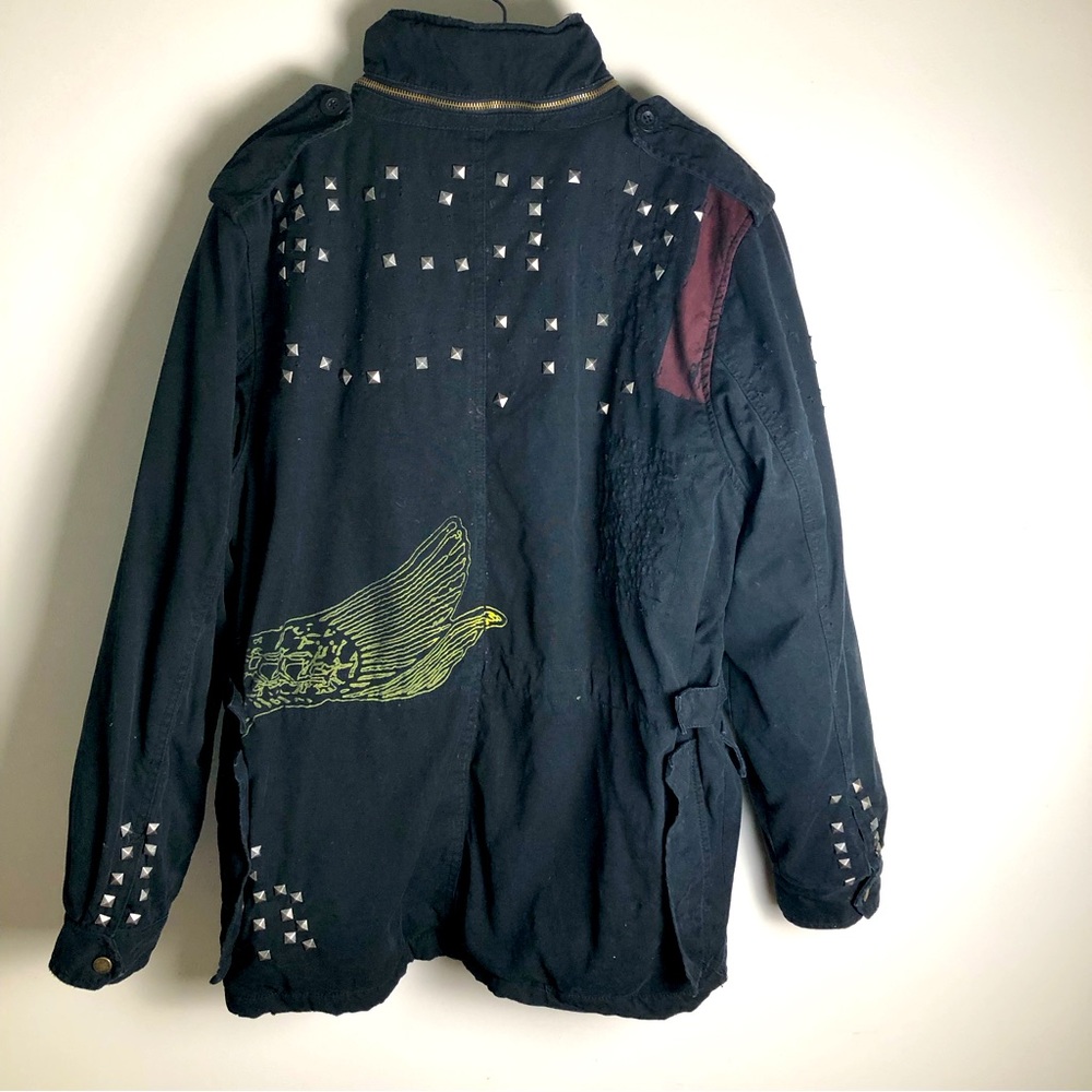 Ringspun British Jacket Size M Streetwear, Studded, Clothes as Art